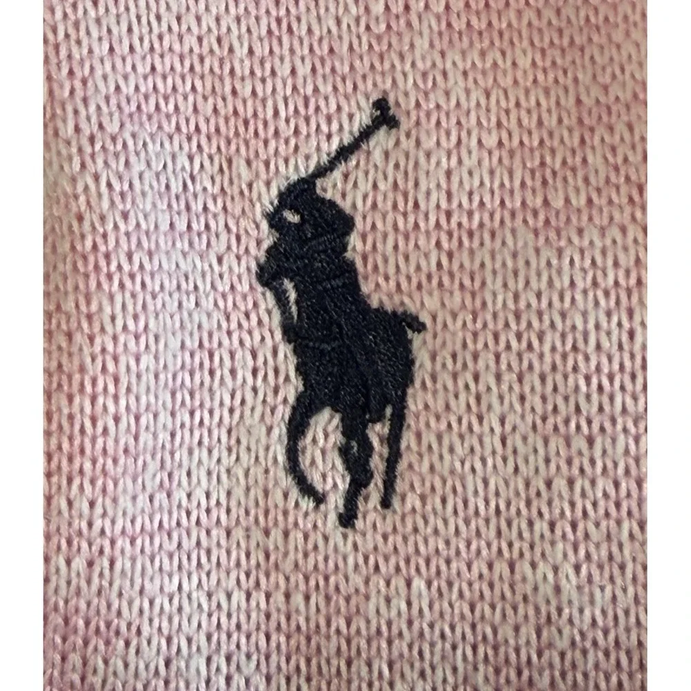 Polo Ralph Lauren Youth Girl L/XL Pink Sweater Fleece Touch Screen Winter Gloves